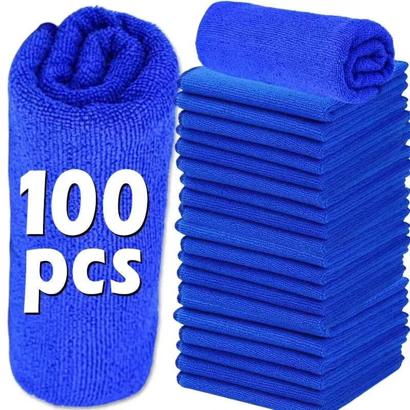 Chiffons de nettoyage en microfibre non pelucheux, chiffons de nettoyage en microfibre réutilisables avec super absorbant pour vitres de voiture