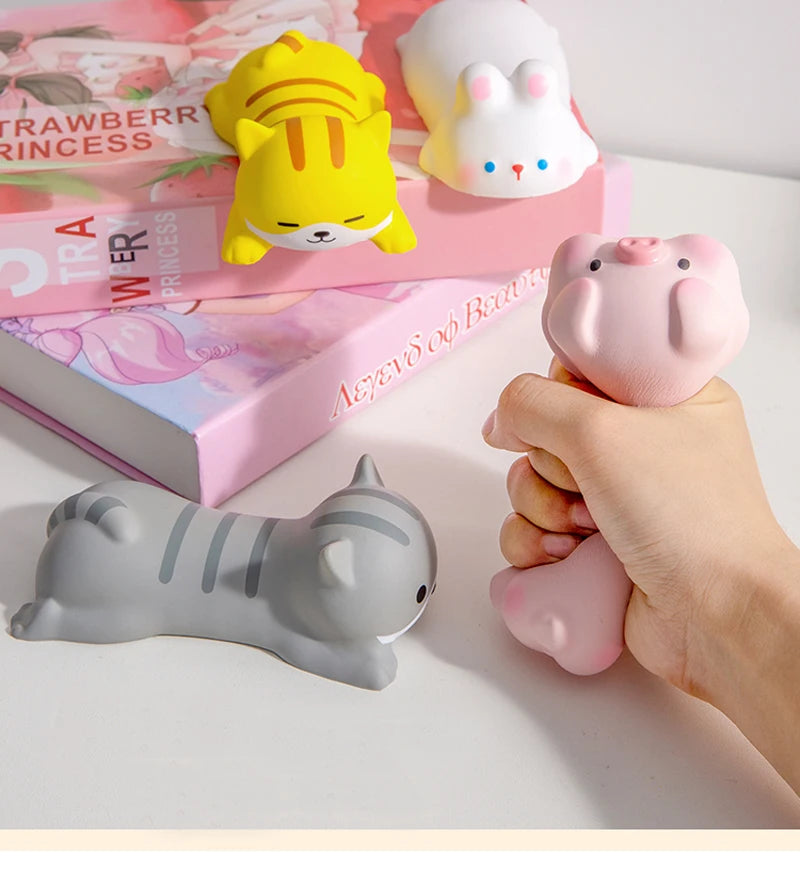 Nuevo y bonito soporte de muñeca para ratón, reposabrazos para ordenador portátil, escritorio ergonómico, juguetes Kawaii de aumento lento