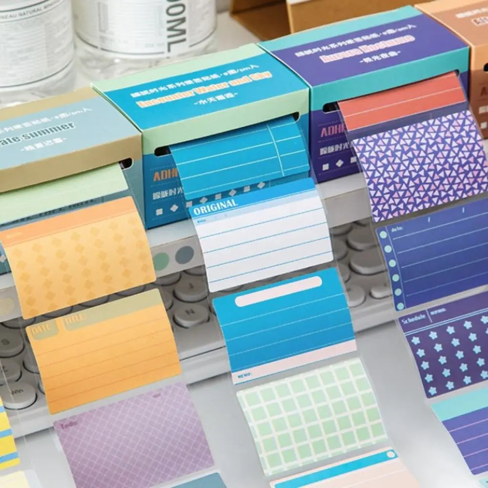 Sticky Reminder Pull-out Roll Label Sticker Reading Notes Journal Agenda Adhesive Tape Notes To Do List Keypoints Marker
