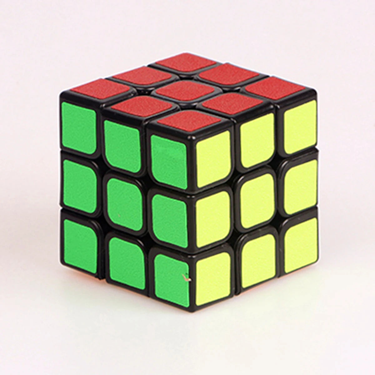 3x3x3 3D fun stress relief brain boosting puzzle professional smooth speed game color blocking children's toy gift