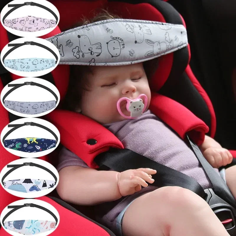 Baby Car Seat Head Support Children Fastening Belt Adjustable Boy Girl Sleep Positioner Baby Saftey Pillow Infant Head Protector