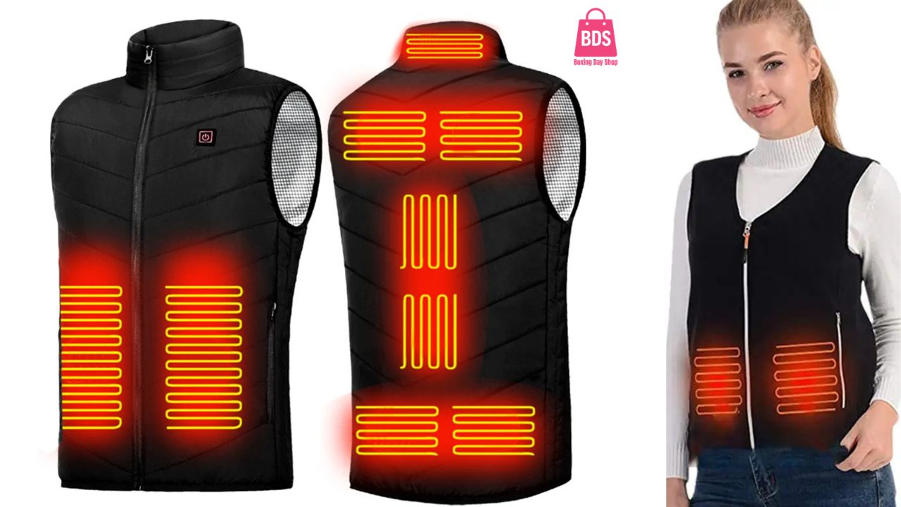 🔥 Electric Heated Vest & Jackets USB – Stay Warm Anywhere, Anytime