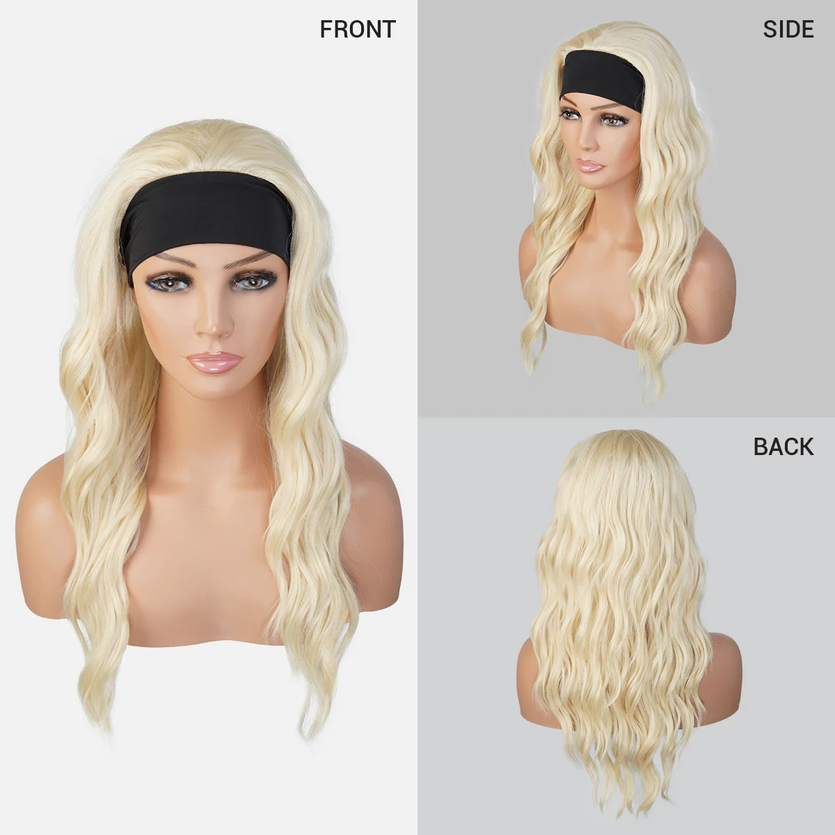 Glueless Headband Wave Wig