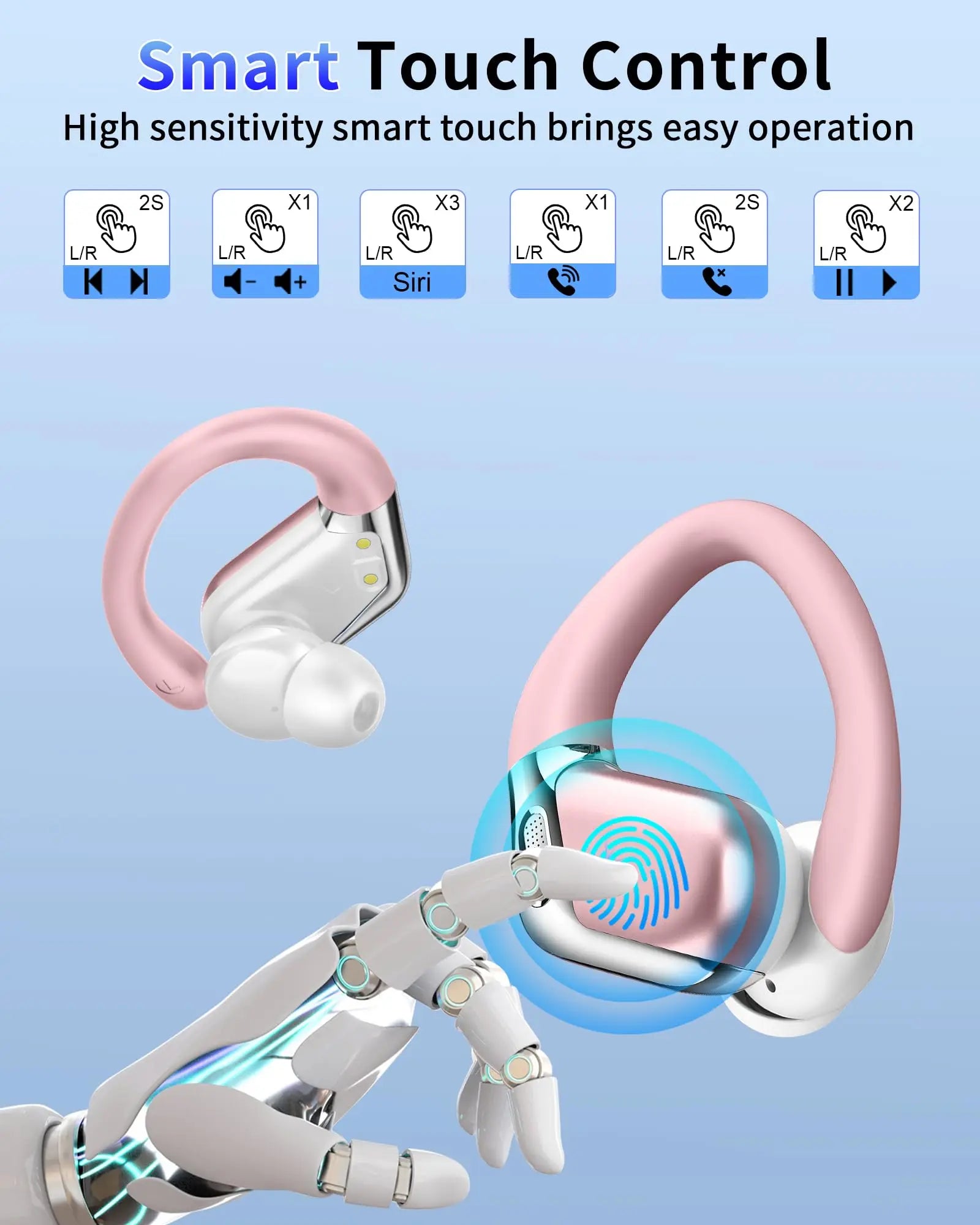 50H Bluetooth Sport Earbuds