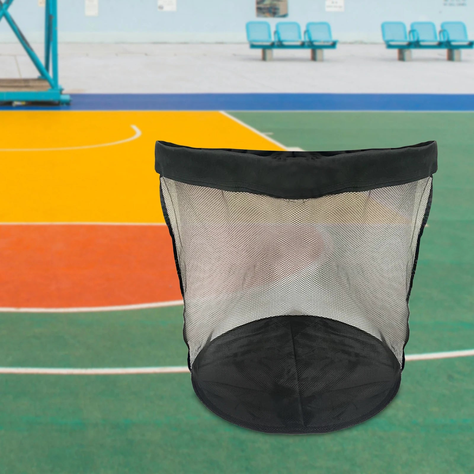Rolling Sports Ball Cart Wheeled Ball Cart Ball Storage Sport Equipment Storage Bag for Rugby Soccer Baseball Basketball