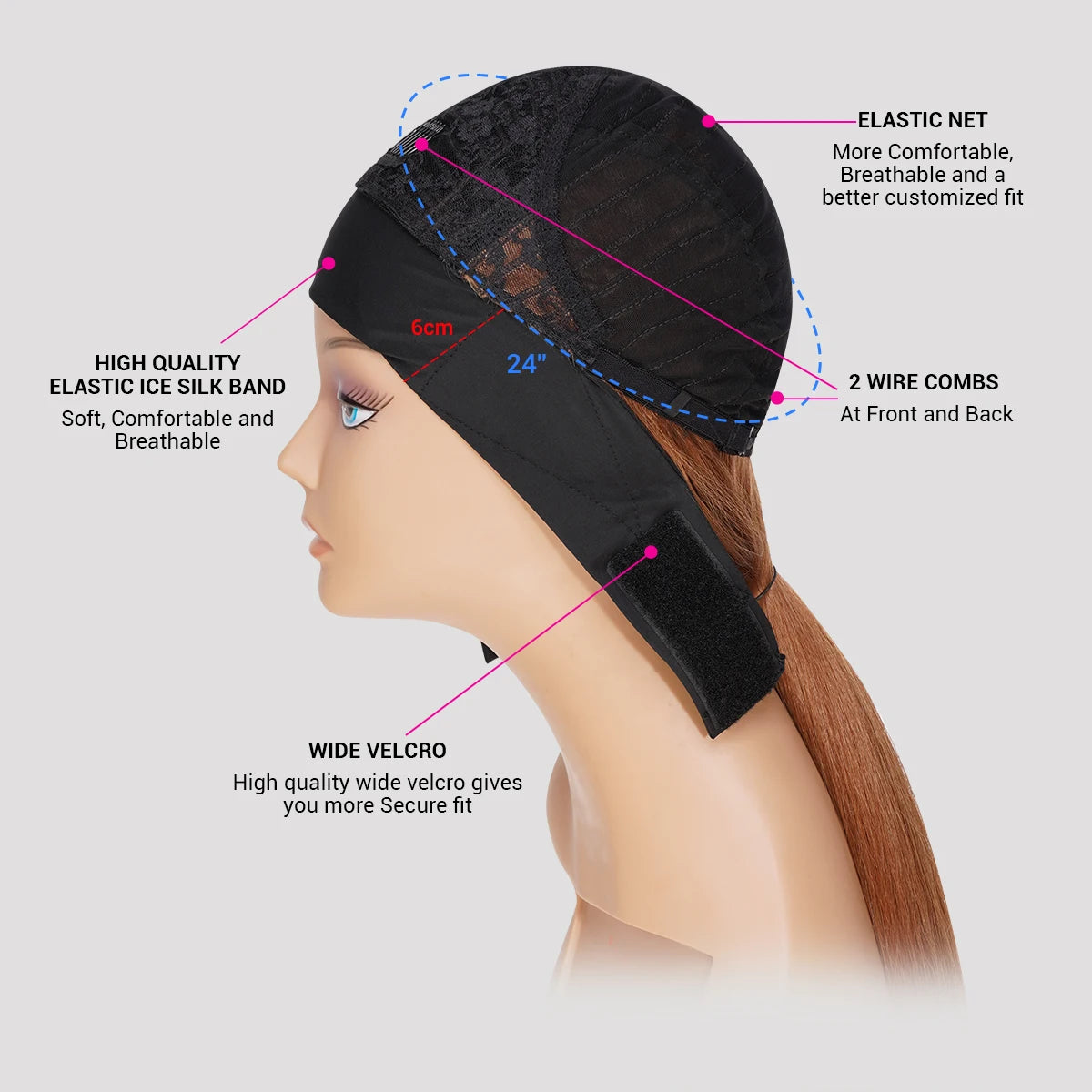 Glueless Headband Wave Wig