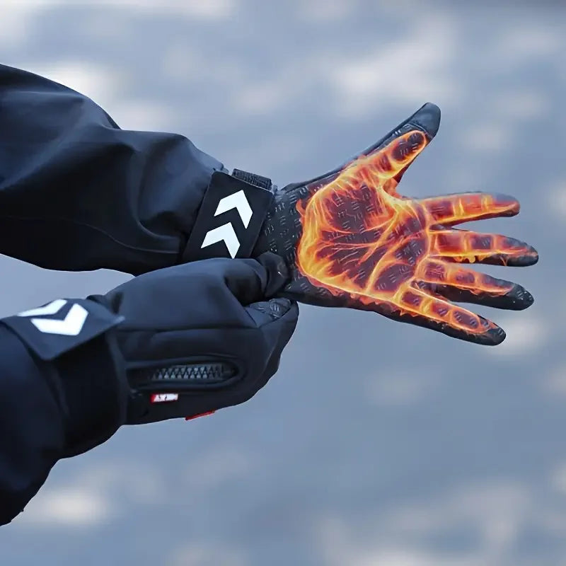 Guantes de invierno, guantes ligeros para pantalla táctil, guantes térmicos, guantes antideslizantes para ciclismo, guantes para conducir, guantes para correr, impermeables