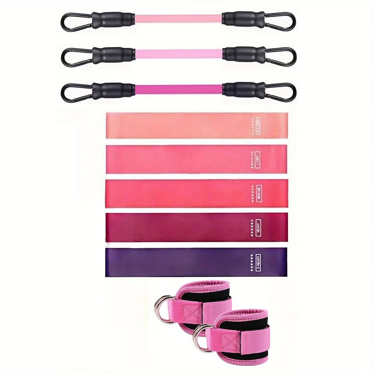 Yoga Resistance Band Set (10PCS)