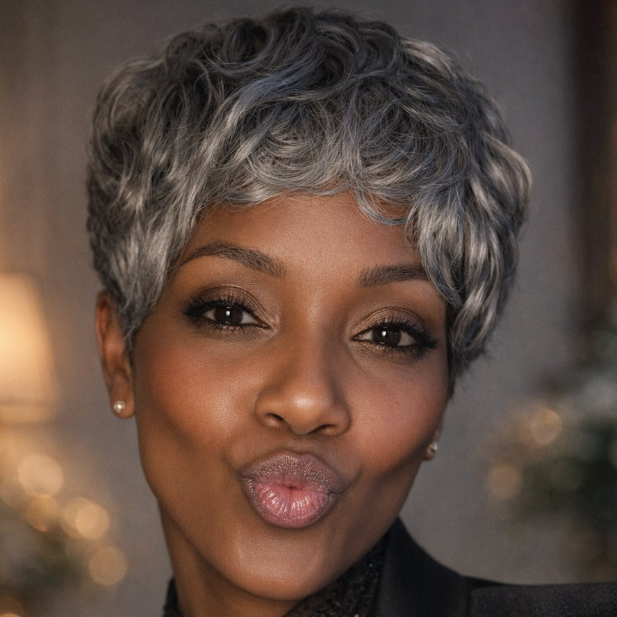 Short Layered Pixie Wig