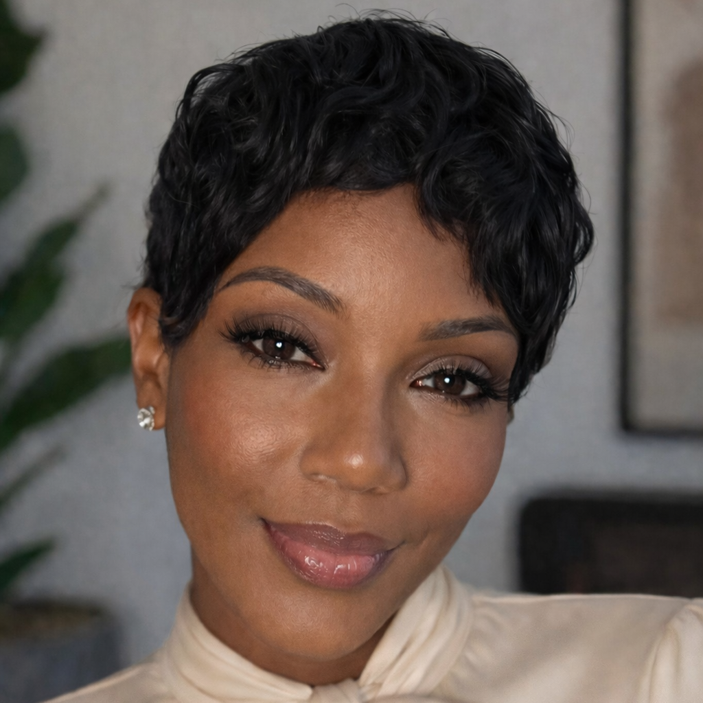 Short Layered Pixie Wig