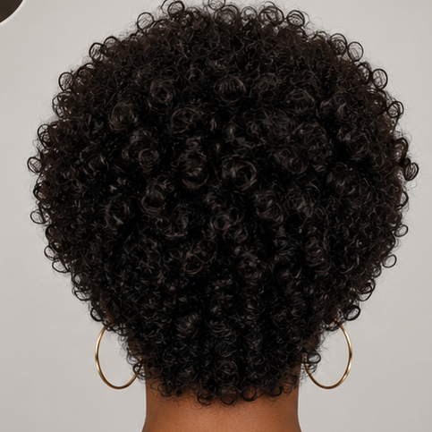 Perruque Afro Pixie Bob Bouclée