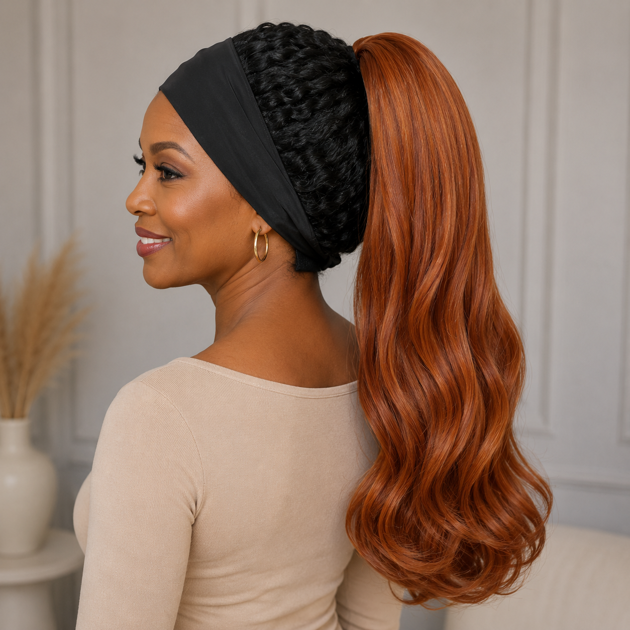 20" Curly Ponytail Extension