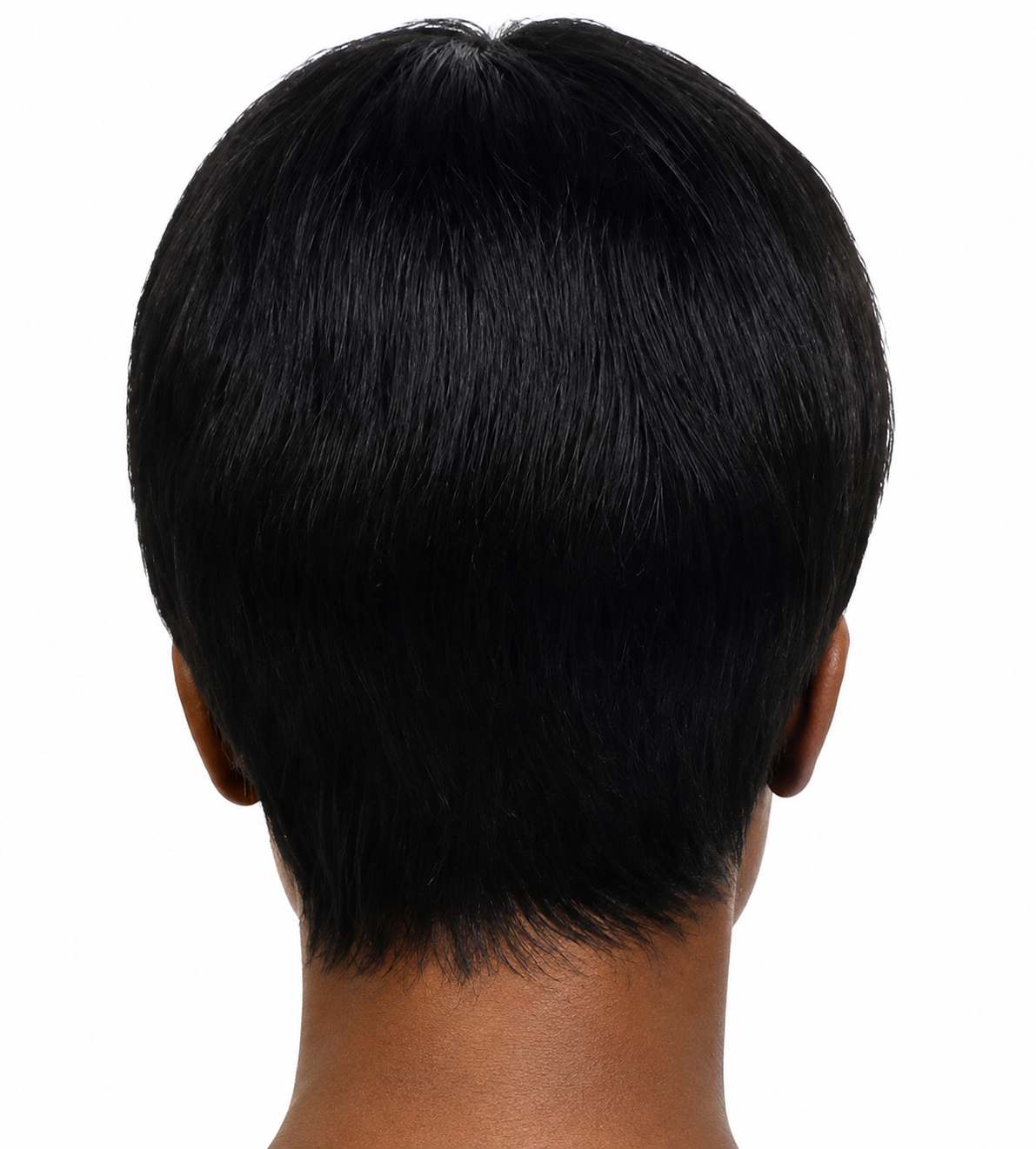 Natural Straight Pixie Wig