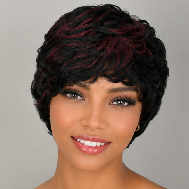 Short Pixie Cut Wig