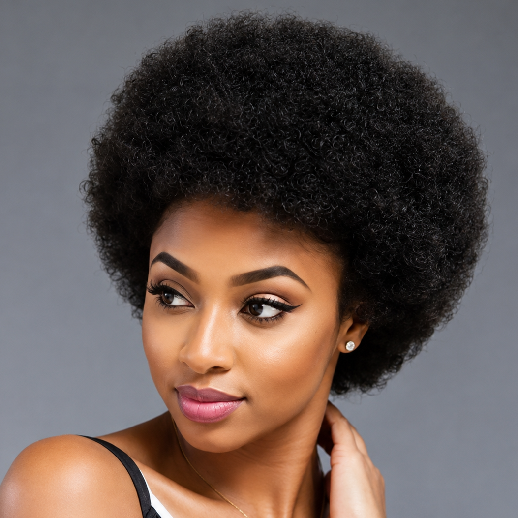 Afro Kinky Curly Pixie Wig