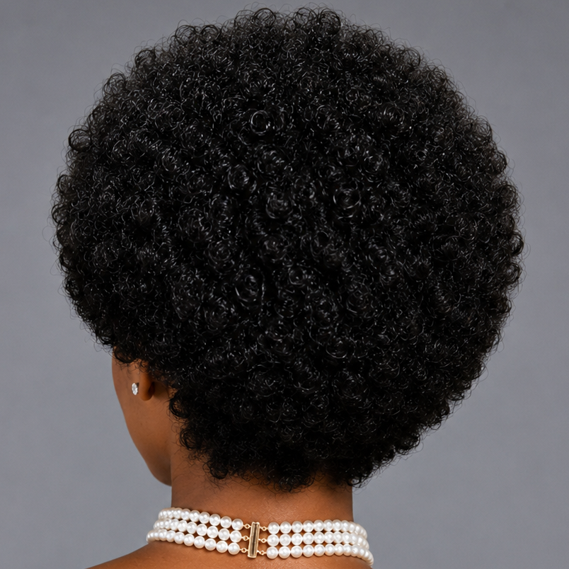 Afro Kinky Curly Pixie Wig