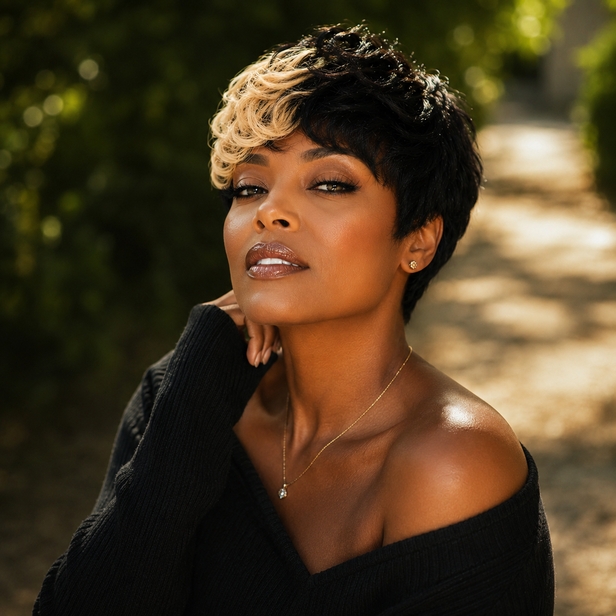 Glueless Layered Pixie Wig