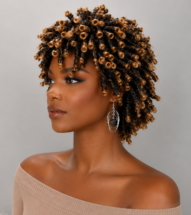 Afro Faux Locs Wig