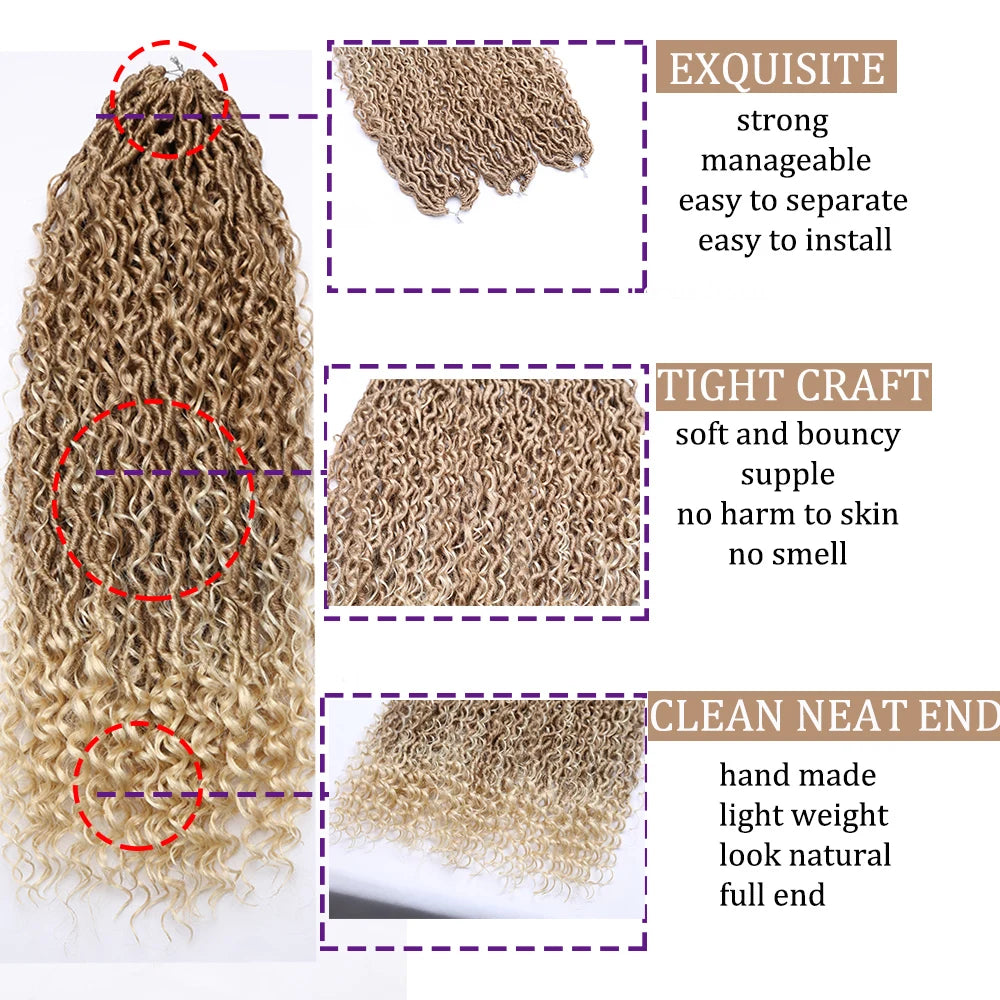 Goddess Locs Boho Crochet Hair
