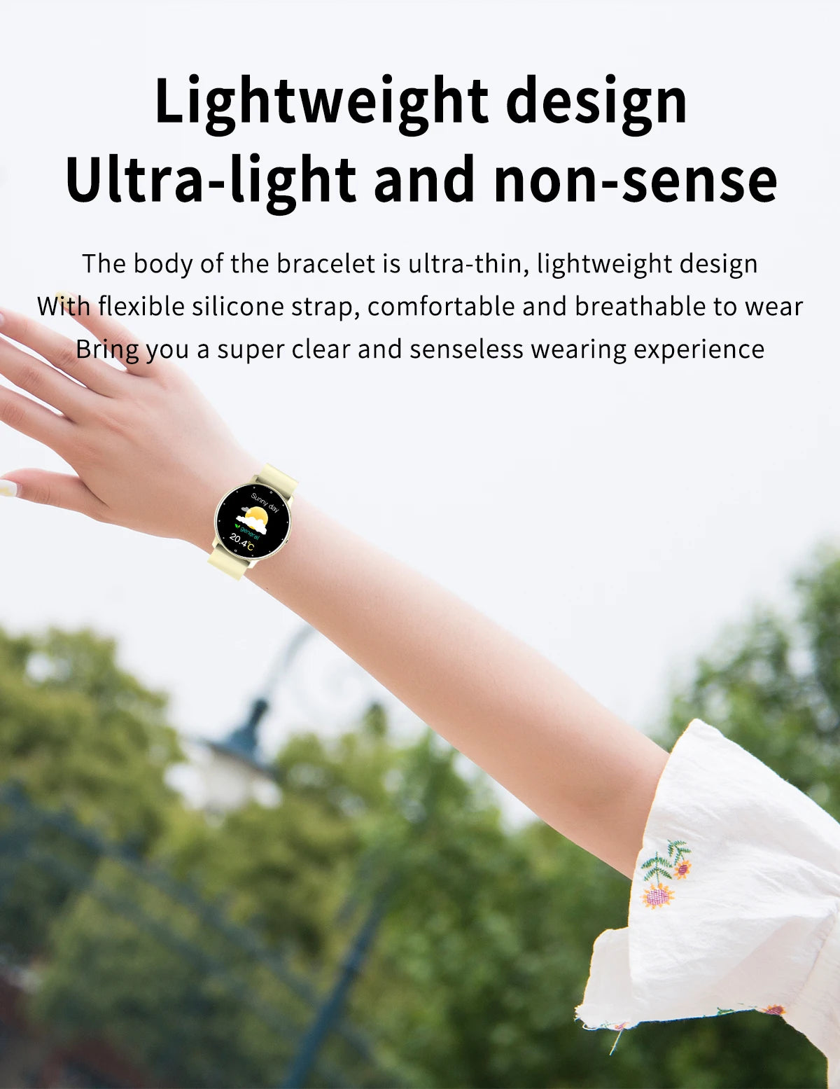 Reloj inteligente LIGE para mujer, hombre, regalo, relojes deportivos de fitness, monitor de ritmo cardíaco, Smartwatch resistente al agua para Xiaomi Android iOS