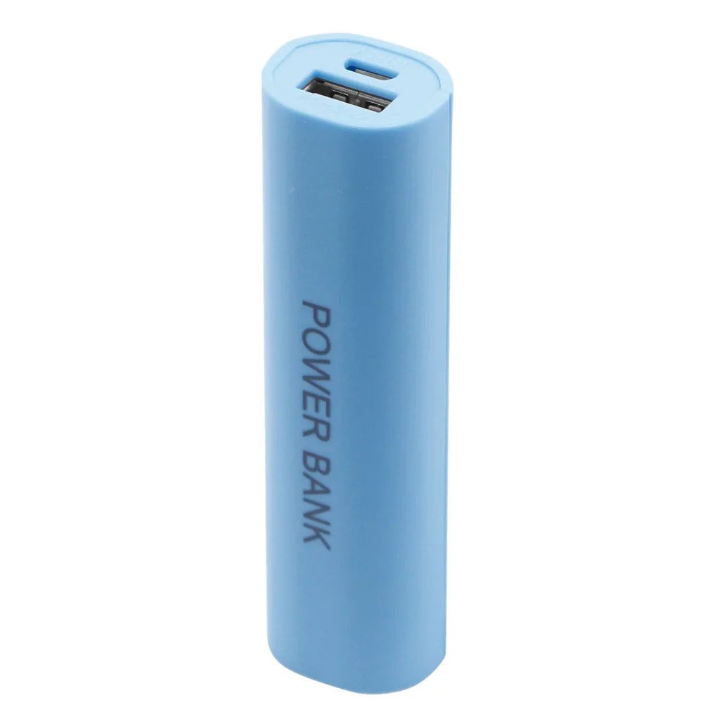 New Portable Mobile USB Power Bank Charger Pack Box Battery Case For 1 x 18650 No battery
