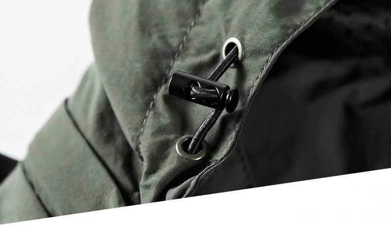 Men's Windbreaker Jackets Waterproof Hooded Water Proof Wind Breaker Casual Coat Male Clothing  Autumn Jackets Men TOP