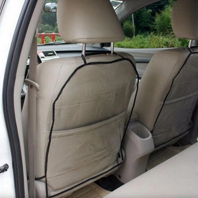 Protector de respaldo de asiento de coche para niños, bebés, antimanchas, barro, funda de asiento de coche, cojín, almohadilla protectora contra patadas