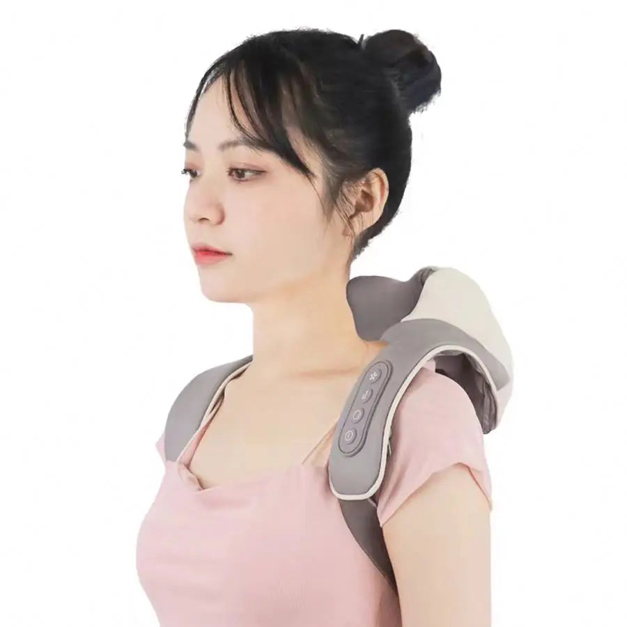 Wholesale Wireless Kneading Shoulder and Neck Massager Body Relaxing Neck Massager