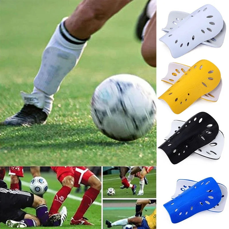 1 Pair Shin Pads for Football Protectors Pads Adult Kids Gear Breathable Sock Insert Board Training Legging Protective Gear