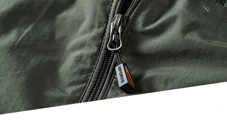Men's Windbreaker Jackets Waterproof Hooded Water Proof Wind Breaker Casual Coat Male Clothing  Autumn Jackets Men TOP