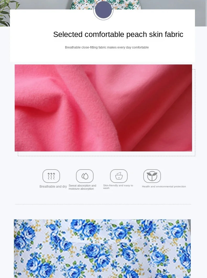 Oil-proof Cooking Apron for Women Adjustable Kitchen Cooking Coffee Shop Flower Printed Bowknot Cleaning Aprons with Pocket