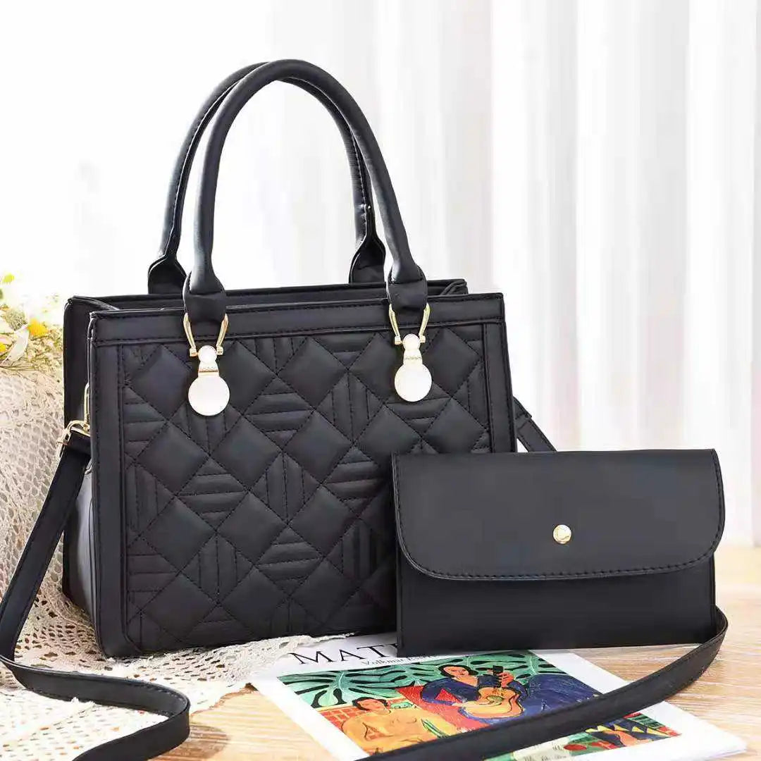 2023 New Leather Pu Unique Fashion Bags for Women Lightweight Weekender Overnight Tote Bag High Quality