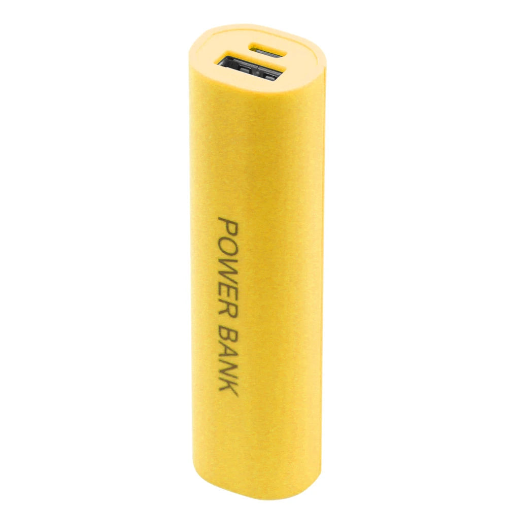 New Portable Mobile USB Power Bank Charger Pack Box Battery Case For 1 x 18650 No battery