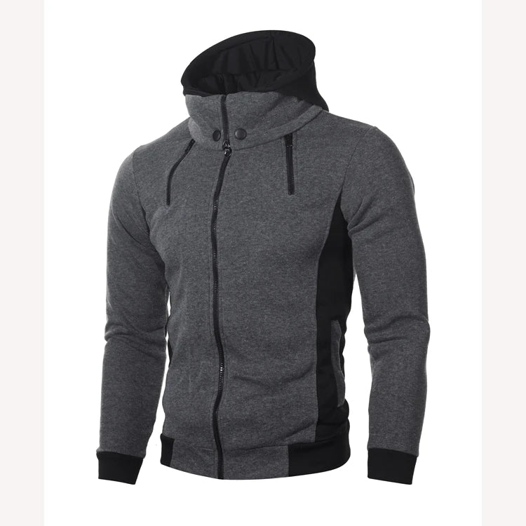 Men's Sweatshirt Hoodies Fashion Slim Fit Long Sleeve Streetwear Outdoor Top Tees Brand Clothing Homme Hoody Jacket Outwear