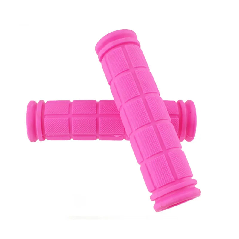 1Pair Bicycle Handlebar Grips Anti-skid Bike Handle Bar Grips Rubber Covers Fixed Gear BMX MTB Mountain Bike Bicycle Accessories