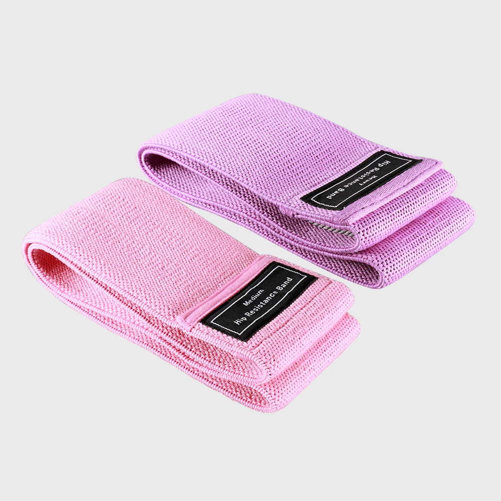 1PCS Banda elástica unisex de fitness para deportes, piernas, muslos, glúteos, sentadillas, 3 niveles de resistencia, bandas de gimnasio para ejercicios de entrenamiento amplios