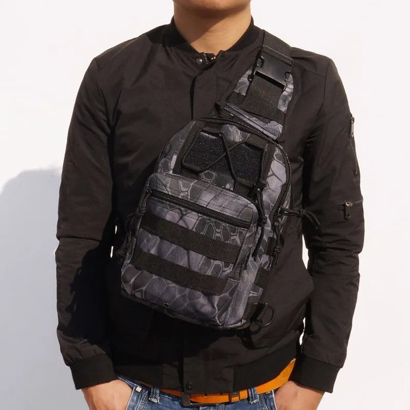 Mochila táctica de hombro Rover EDC para exteriores CCW, bandolera impermeable para senderismo, camping, bolsa de tiro oculta, mochila de caza