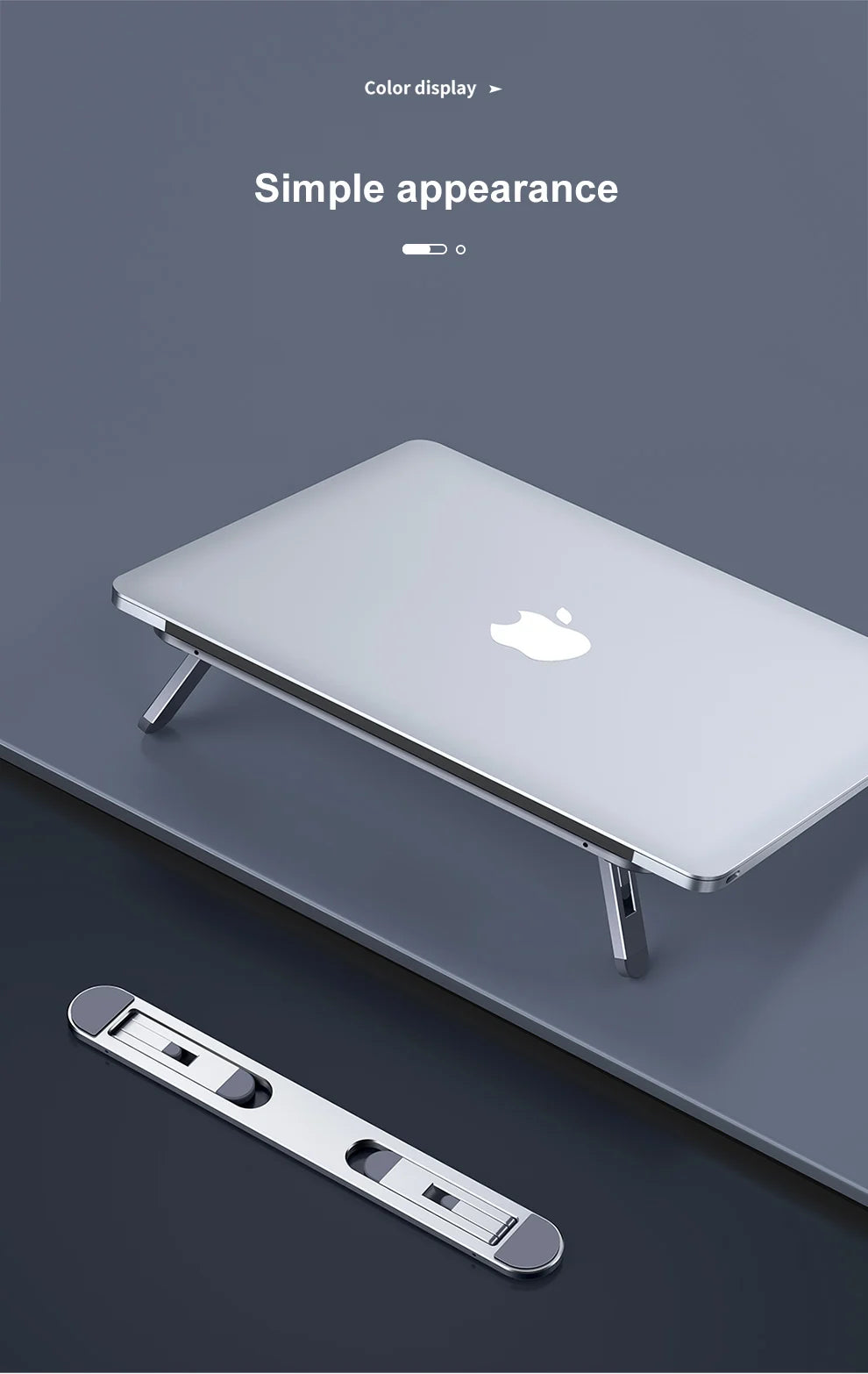 Soporte para portátil Oatsbasf, soporte para ordenador portátil, para Macbook Air Pro iPad HP, soporte ajustable para portátil, accesorios de ordenador