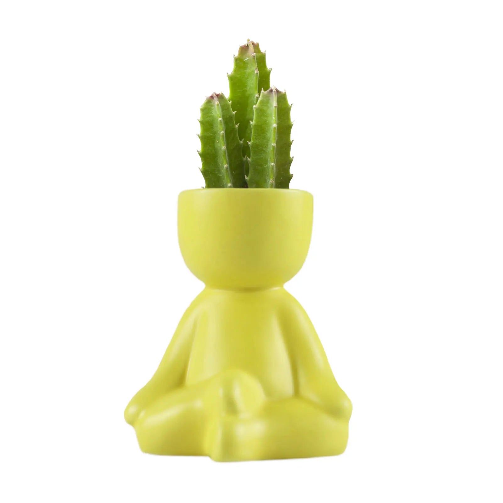 Ceramic Plants Pot Flower Pot Vase Planter Table Decoration Succulent Pot Vases Home Decor Ornaments Human Shaped Flower Pot
