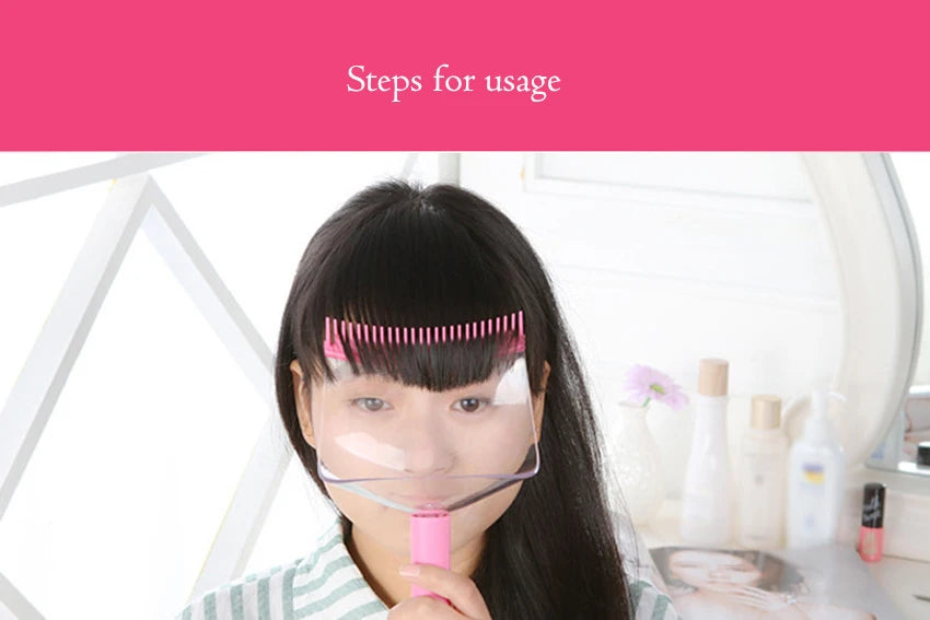 Professional Barber Hair Trimmer DIY Styling Tools Haircut Bangs Comb Hairdressing Hair Cutting Trimming Combs With Handle