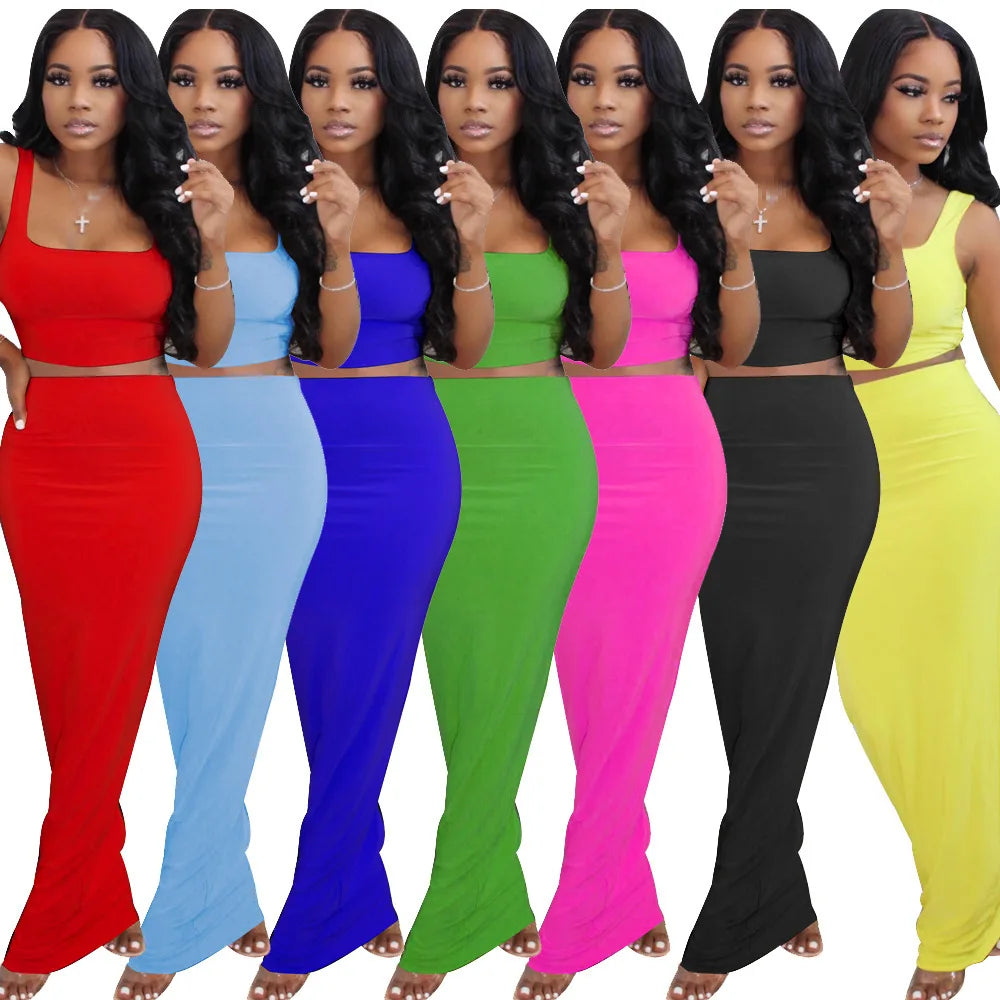 dress sets skirts women tops women  skirt sexy two piece set 2 pieces sets outfits dress suits fall clothes wholesale