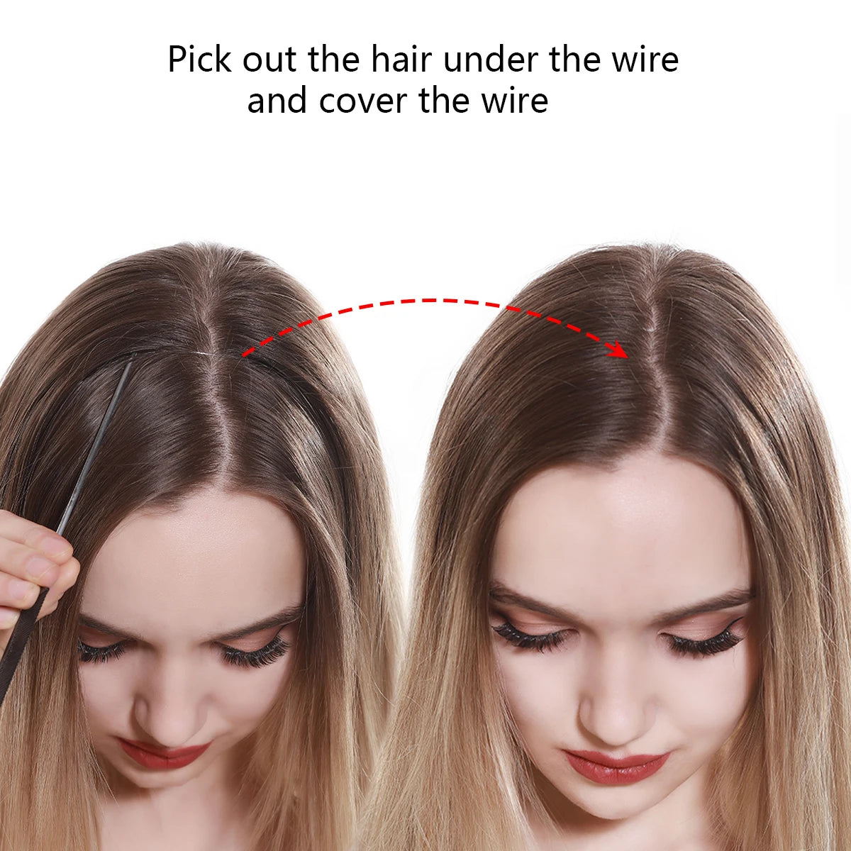 Extensión de Pelo Liso Ombre SARLA