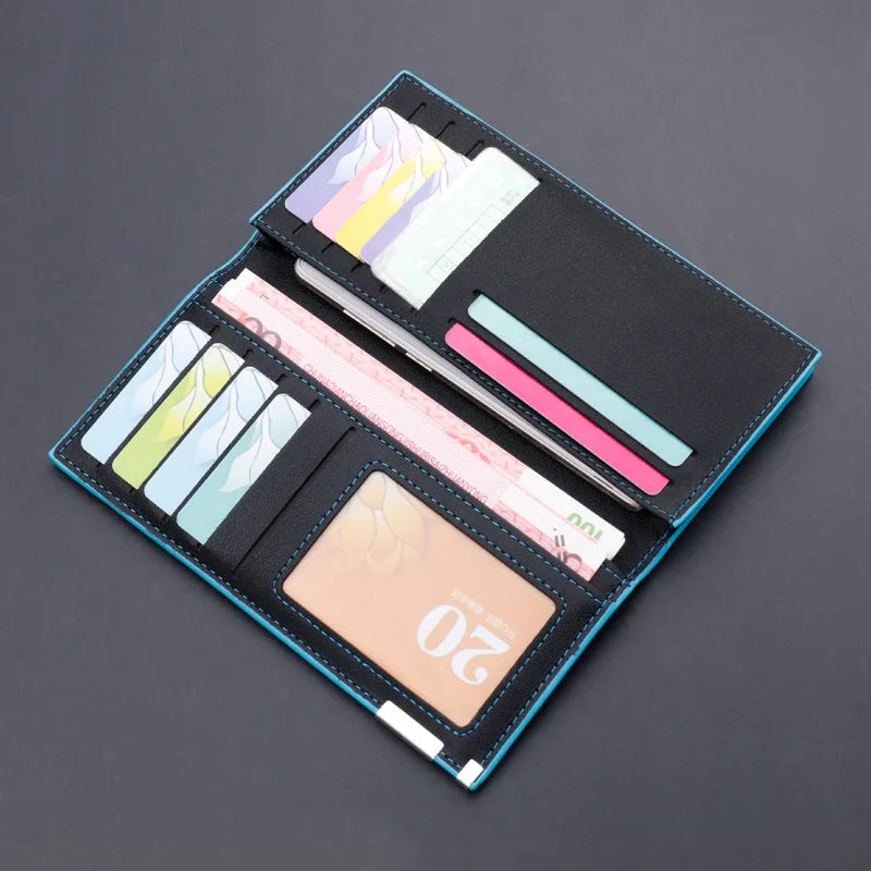 Mens Wallet Casual Slim Of Leather Soft Male Clutch Money Bag Small Pocket Man Purse Thin Wallet Carteira Masculina Couro 2021