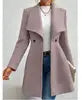 Women’s Lapel Winter Work Coat