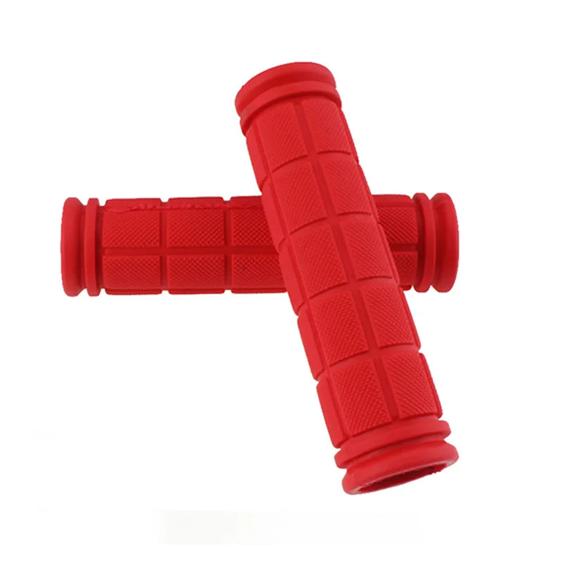1Pair Bicycle Handlebar Grips Anti-skid Bike Handle Bar Grips Rubber Covers Fixed Gear BMX MTB Mountain Bike Bicycle Accessories