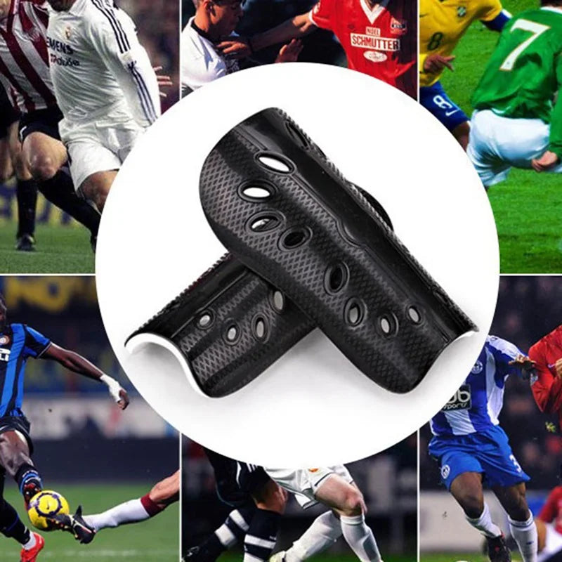 1 Pair Shin Pads for Football Protectors Pads Adult Kids Gear Breathable Sock Insert Board Training Legging Protective Gear