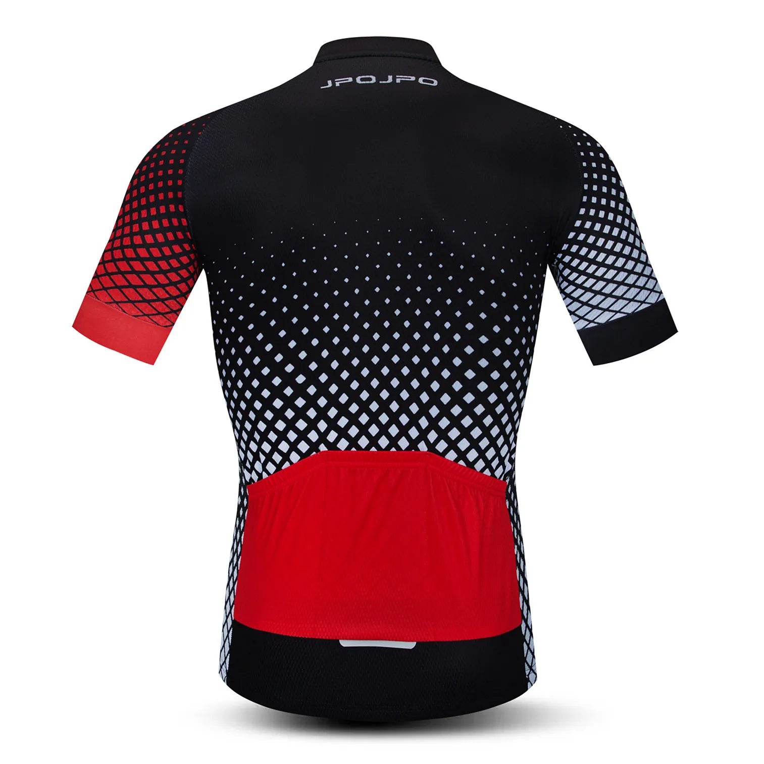 Maillot de Ciclismo para Hombre, Bicicleta de Montaña, Carretera, MTB, Camiseta de Verano, Ropa de Ciclismo de Carreras, Uniforme, Chaquetas, Blanco y Rojo