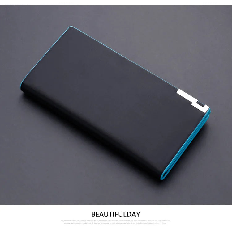Mens Wallet Casual Slim Of Leather Soft Male Clutch Money Bag Small Pocket Man Purse Thin Wallet Carteira Masculina Couro 2021