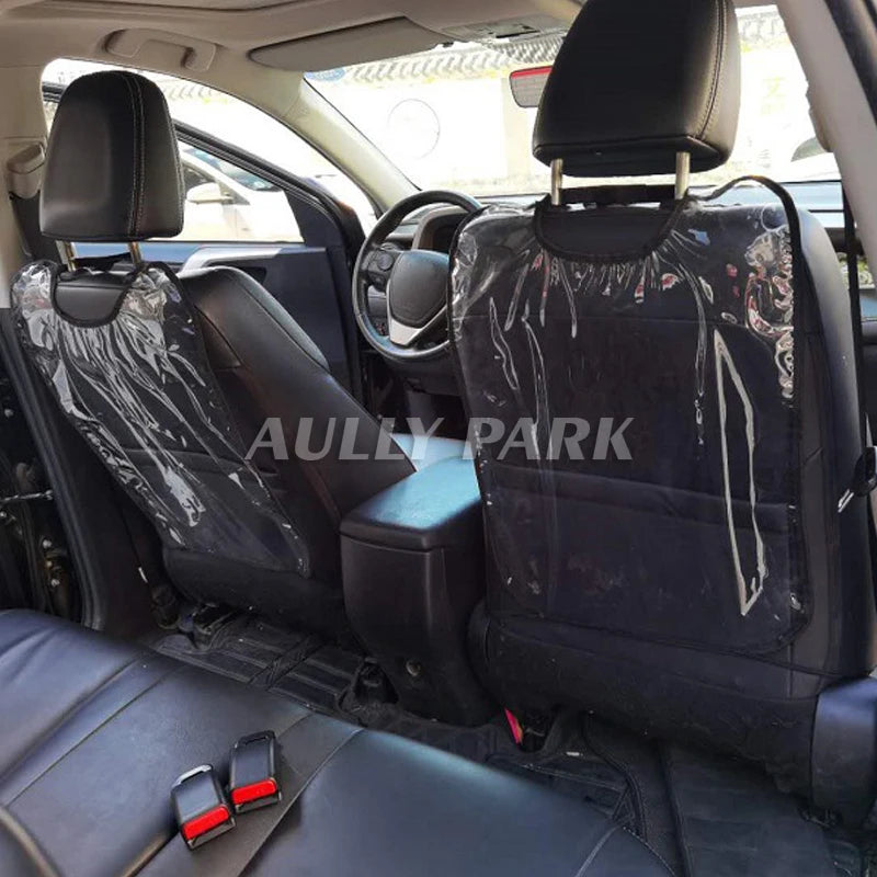 Funda protectora para la parte trasera del asiento de coche para niños, bebés, cojín de asiento de coche, alfombrilla antisuciante, pegatinas de suciedad, accesorios para coche