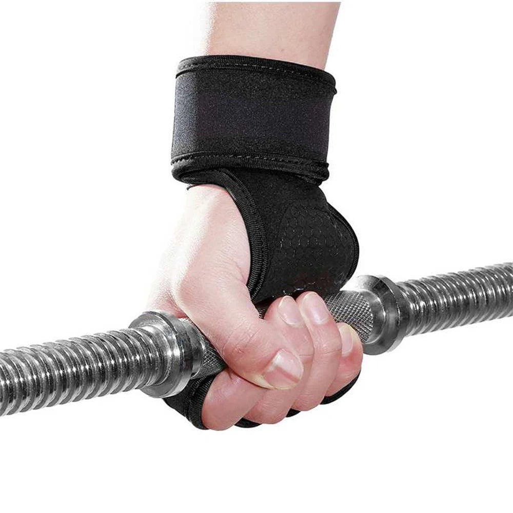 Guantes de entrenamiento deportivo para hombres y mujeres Guantes de gimnasio para hacer ejercicio, culturismo, levantamiento de pesas, protectores de palma y muñeca